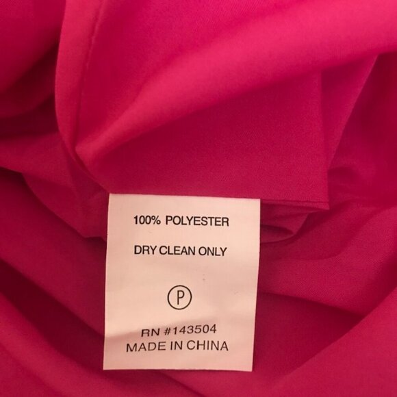 NWT Marie Oliver Women's Wynona V-Neck Ruffle Dress Tiered Skirt Pink X-Small - Picture 7 of 8